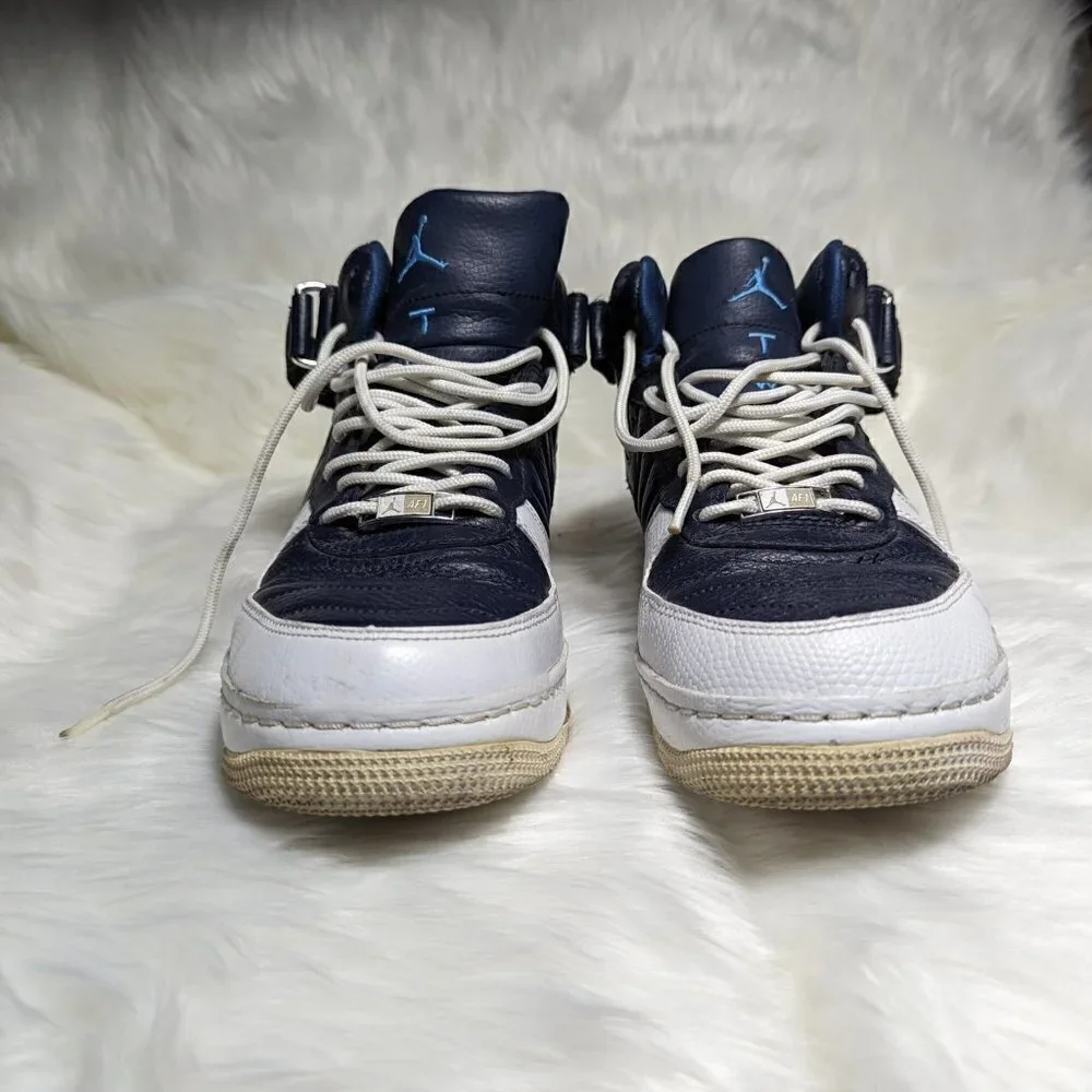 Buy Air Jordan Fusion 1 'Obsidian' - 317742 401 Size 8.5  Blue White
